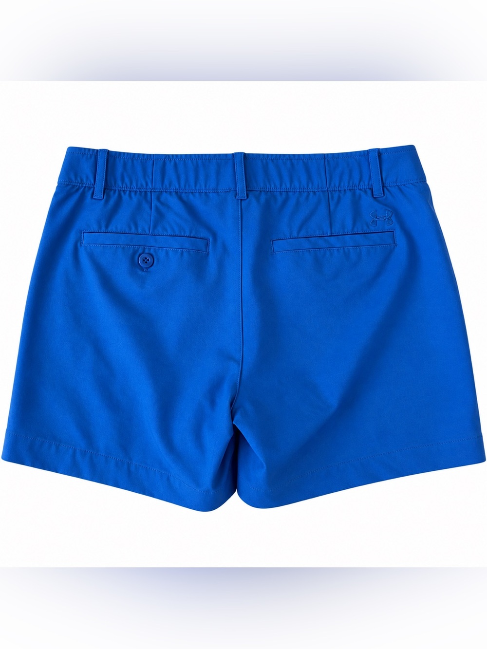 Under Armour Women’s Fitted Performance Shorts Blue Size 6 4” Inseam - Picture 4 of 13